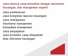 bidang jasa KAP lainnya bidang jasa KAP lainnya